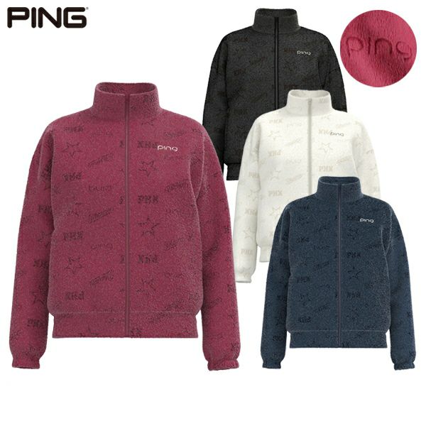 ピンのブルゾン