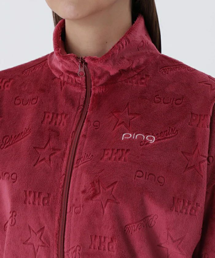 ピンのブルゾン