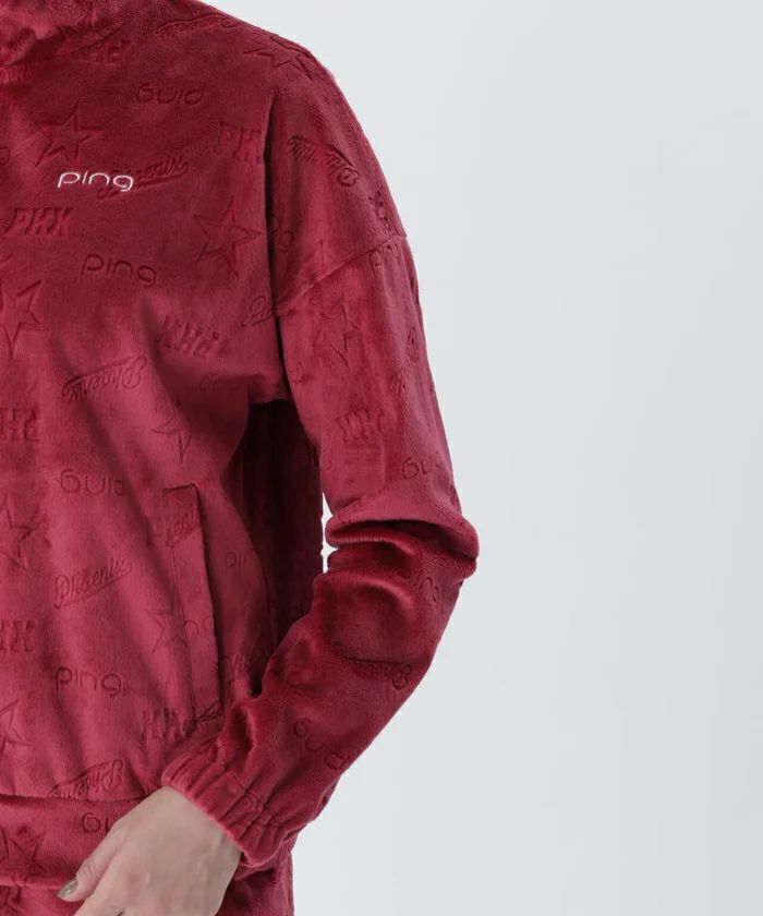 ピンのブルゾン