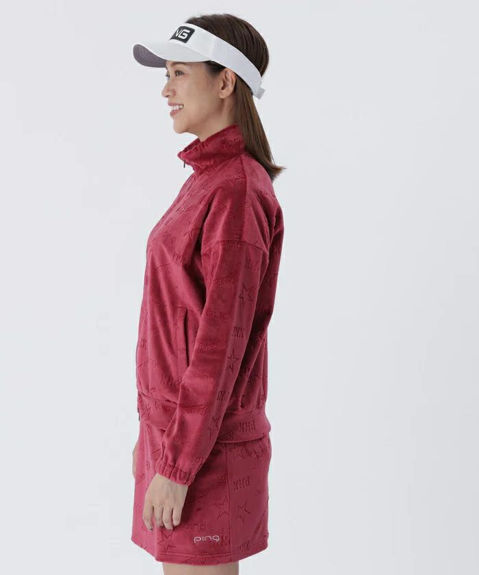 ピンのブルゾン