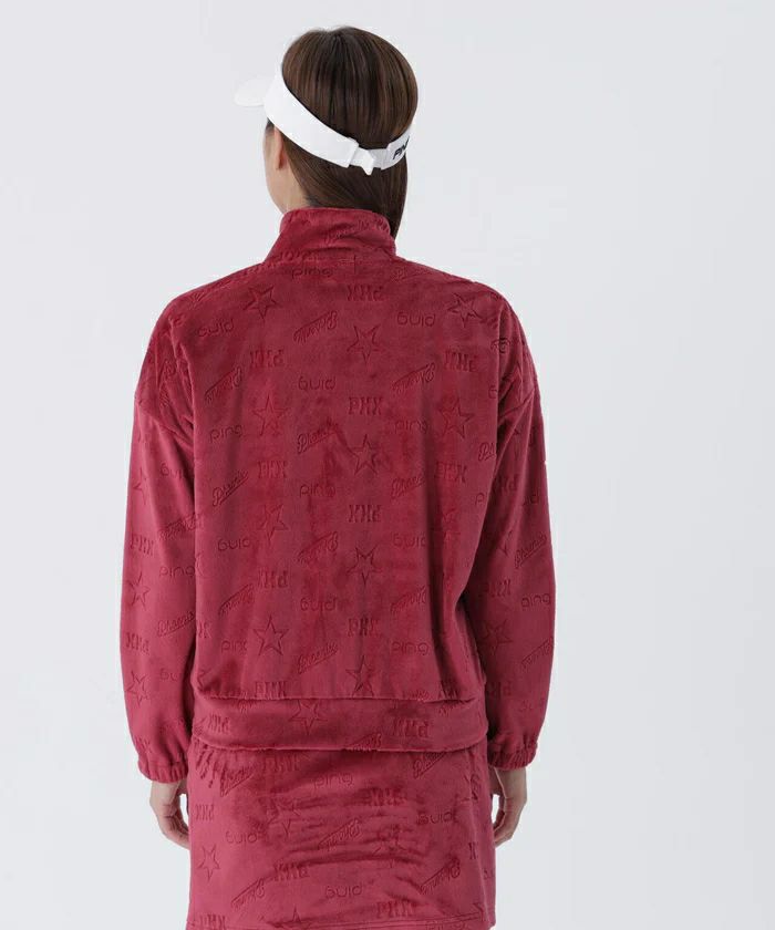 ピンのブルゾン