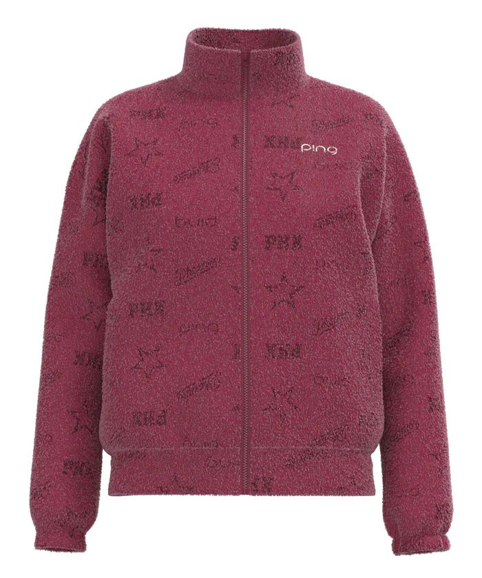 ピンのブルゾン