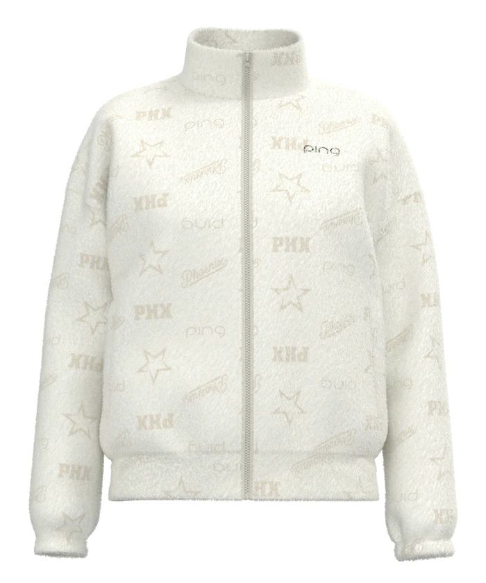 ピンのブルゾン