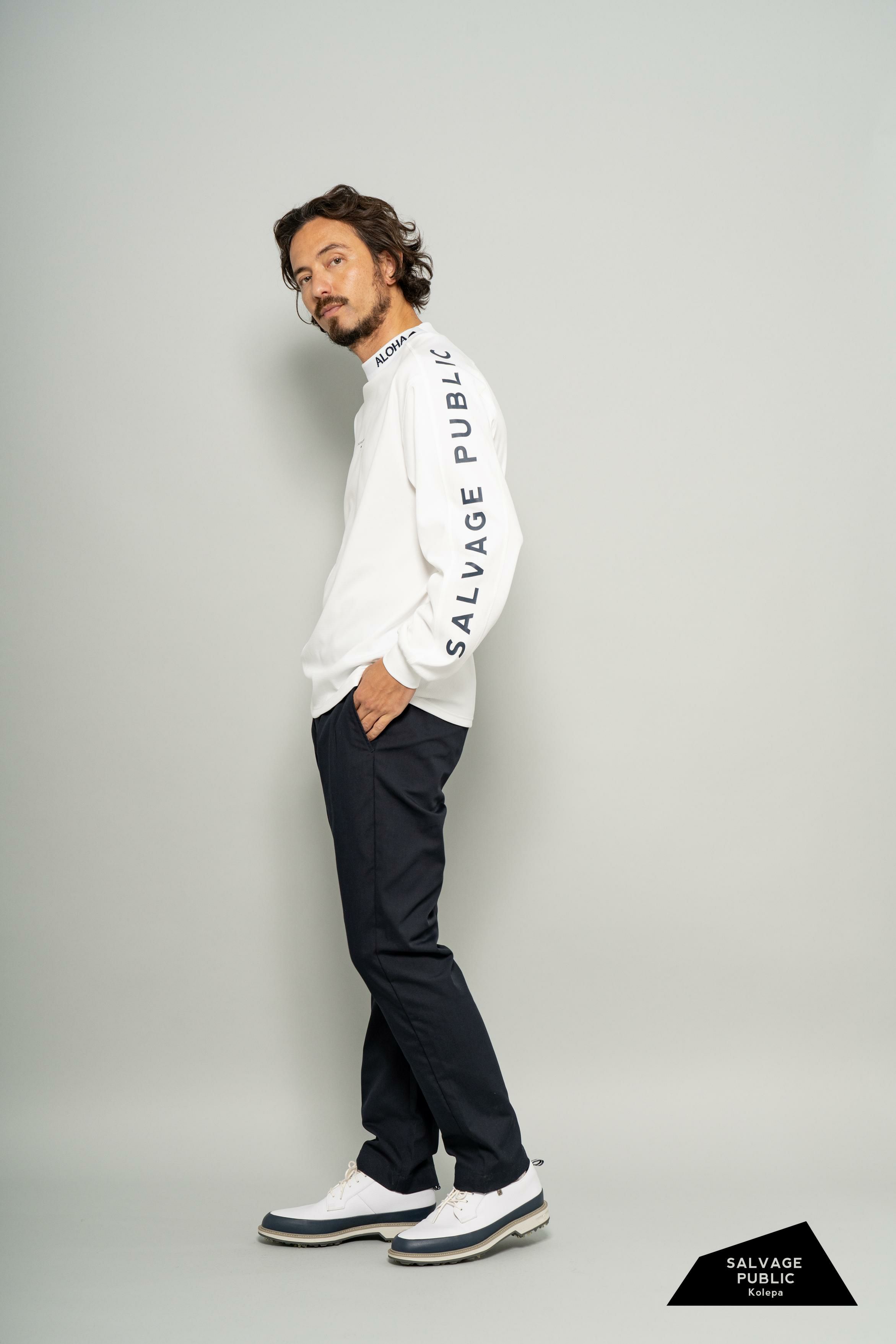 サルベージパブリックコレパのハイネックシャツ