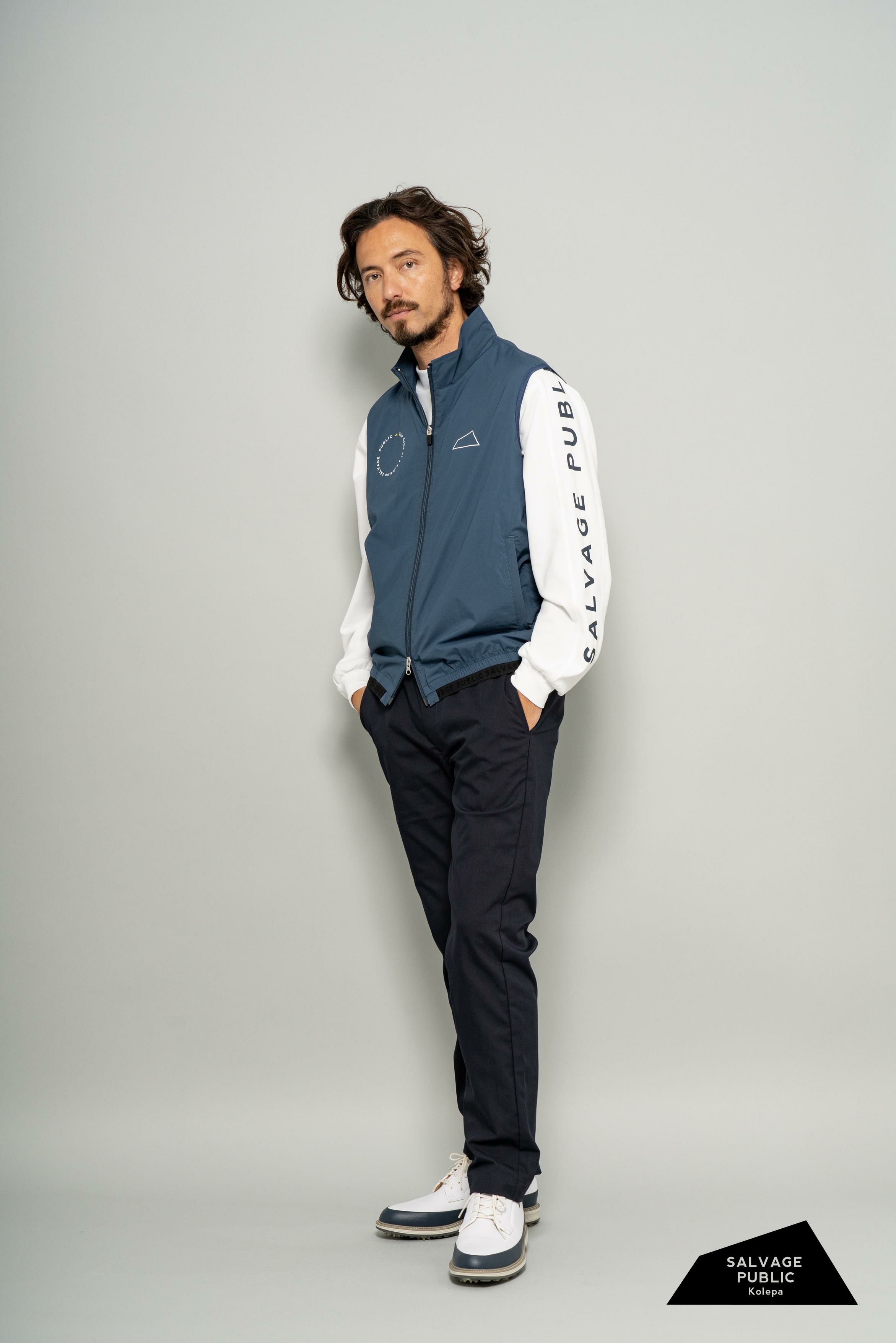 サルベージパブリックコレパのハイネックシャツ