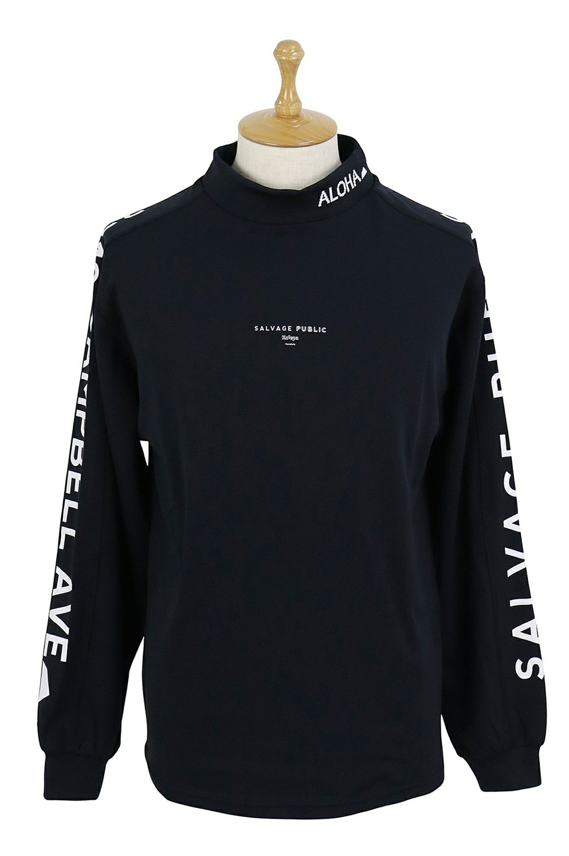 サルベージパブリックコレパのハイネックシャツ