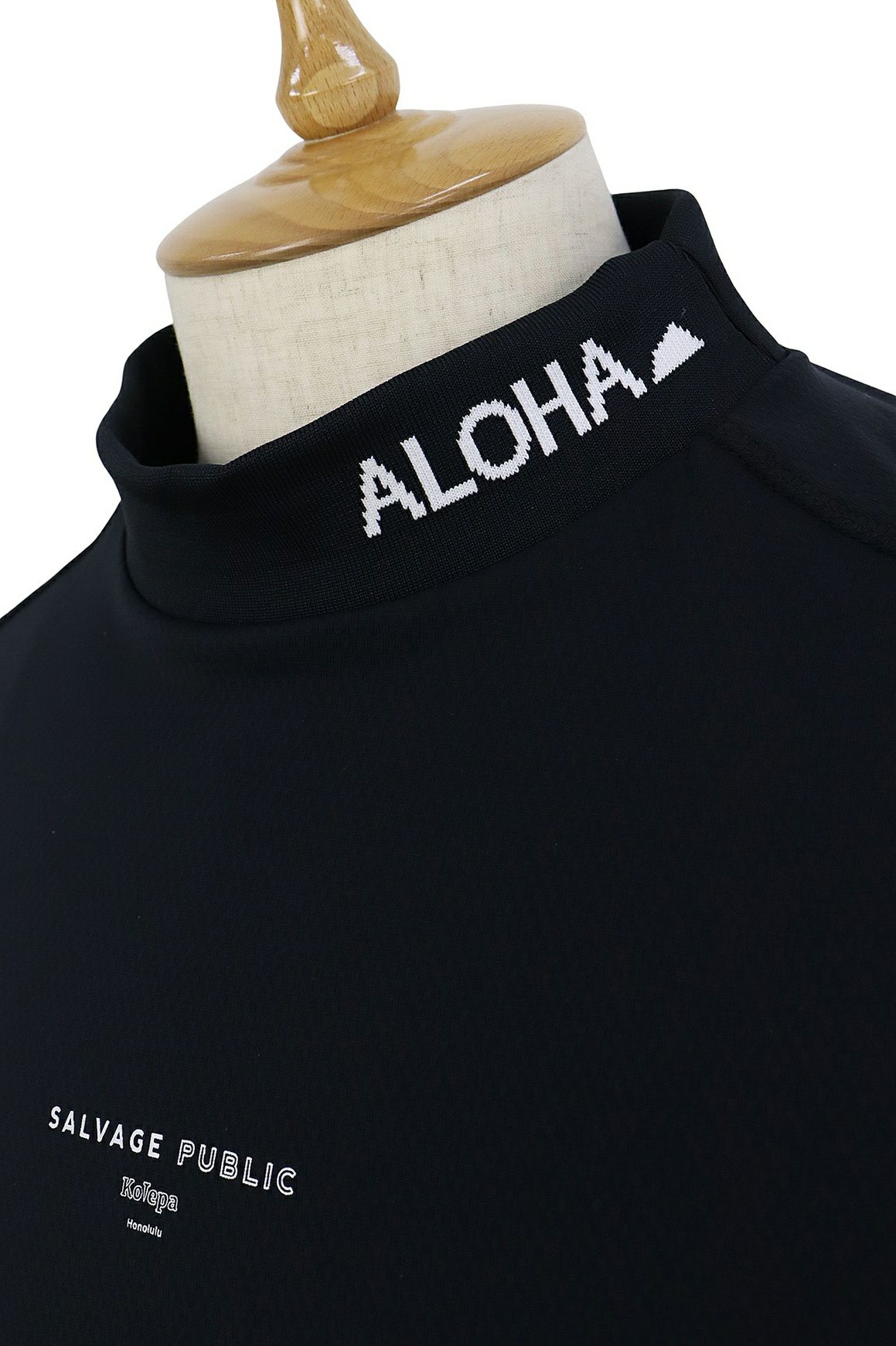 サルベージパブリックコレパのハイネックシャツ