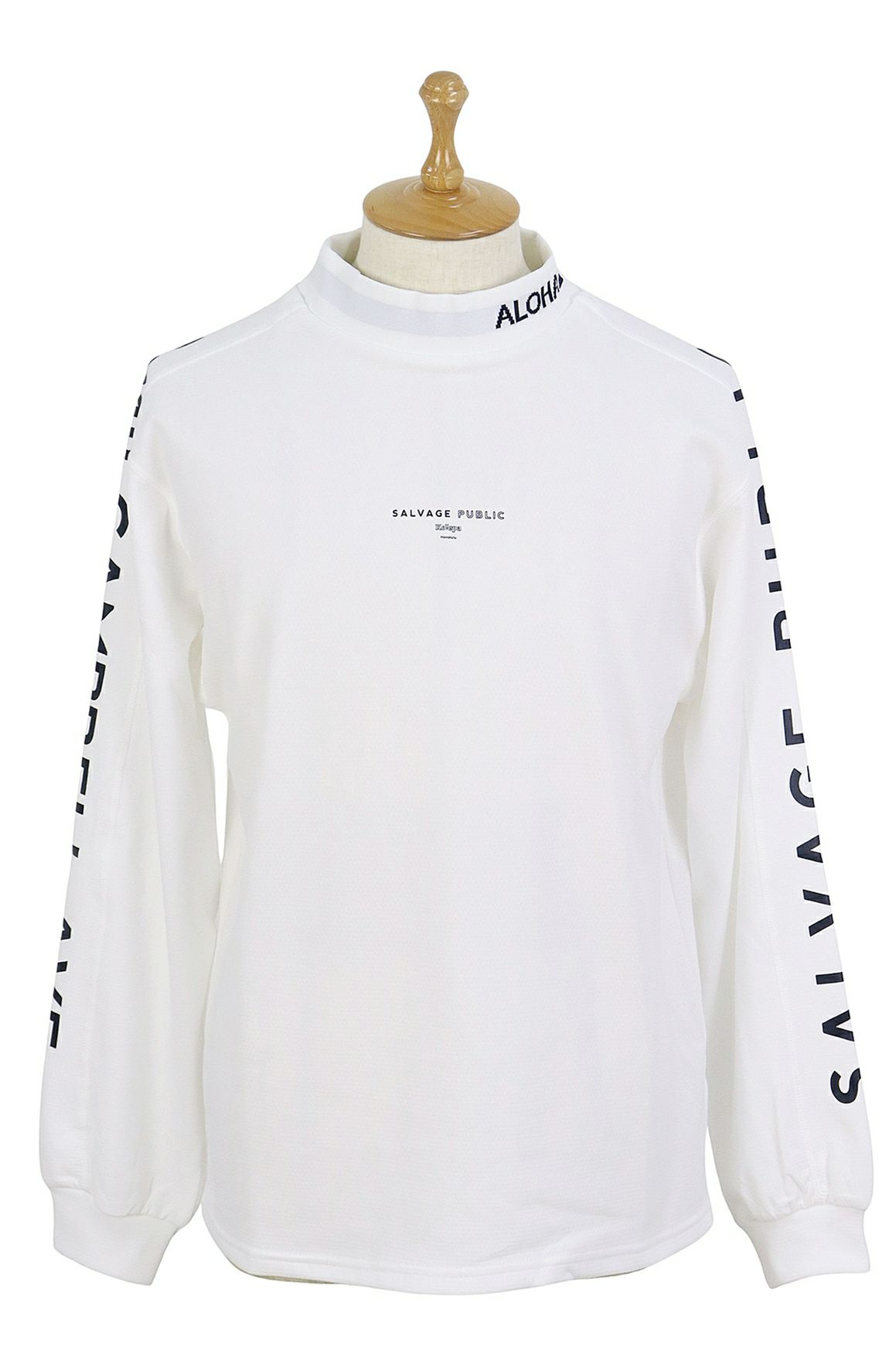 サルベージパブリックコレパのハイネックシャツ