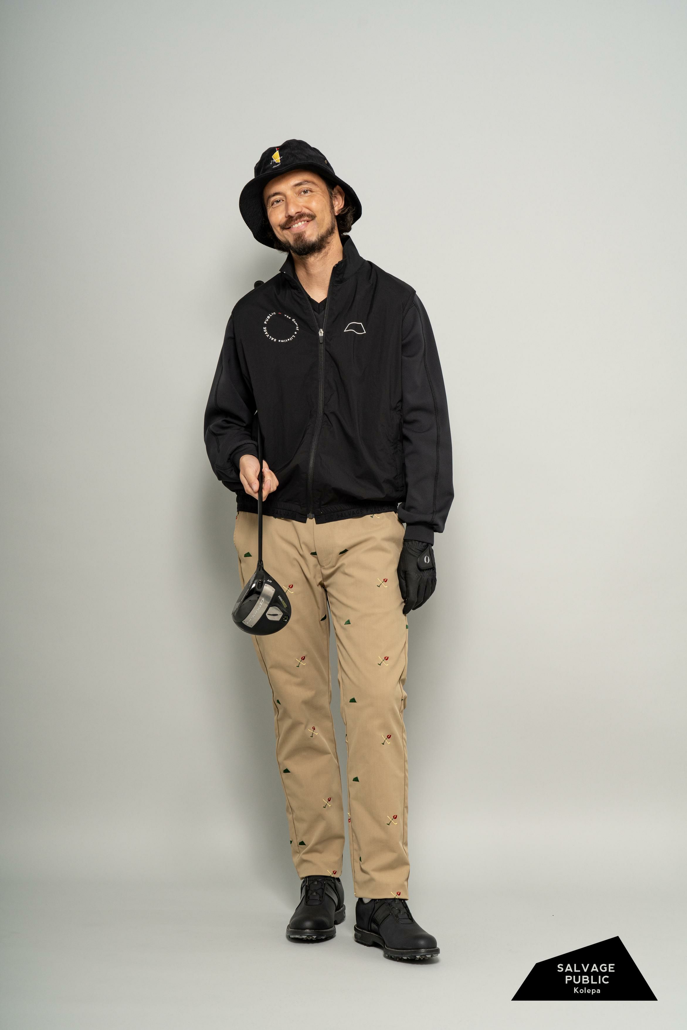 サルベージパブリックコレパのロングパンツ