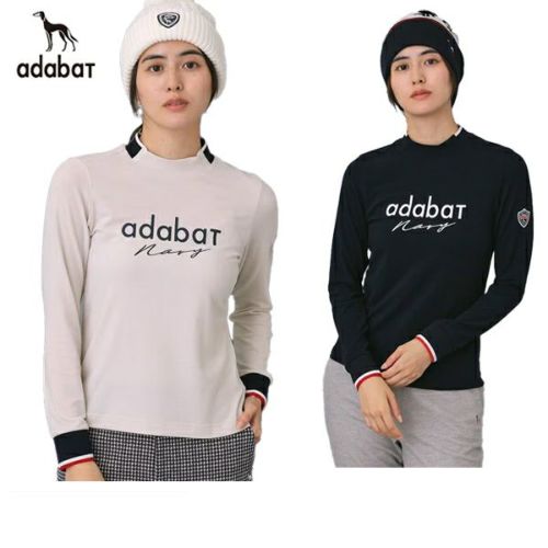 20％OFFセール】ハイネックシャツ レディース アダバット adabat 2025
