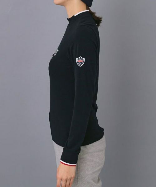 20％OFFセール】ハイネックシャツ レディース アダバット adabat 2025