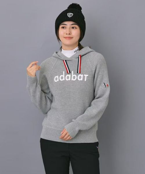 セーター レディース アダバット adabat 2025 秋冬 新作 ゴルフ