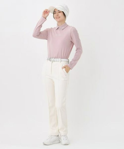 タイムセール 1/6 13:00迄 5％OFF】ハイネックシャツ レディース