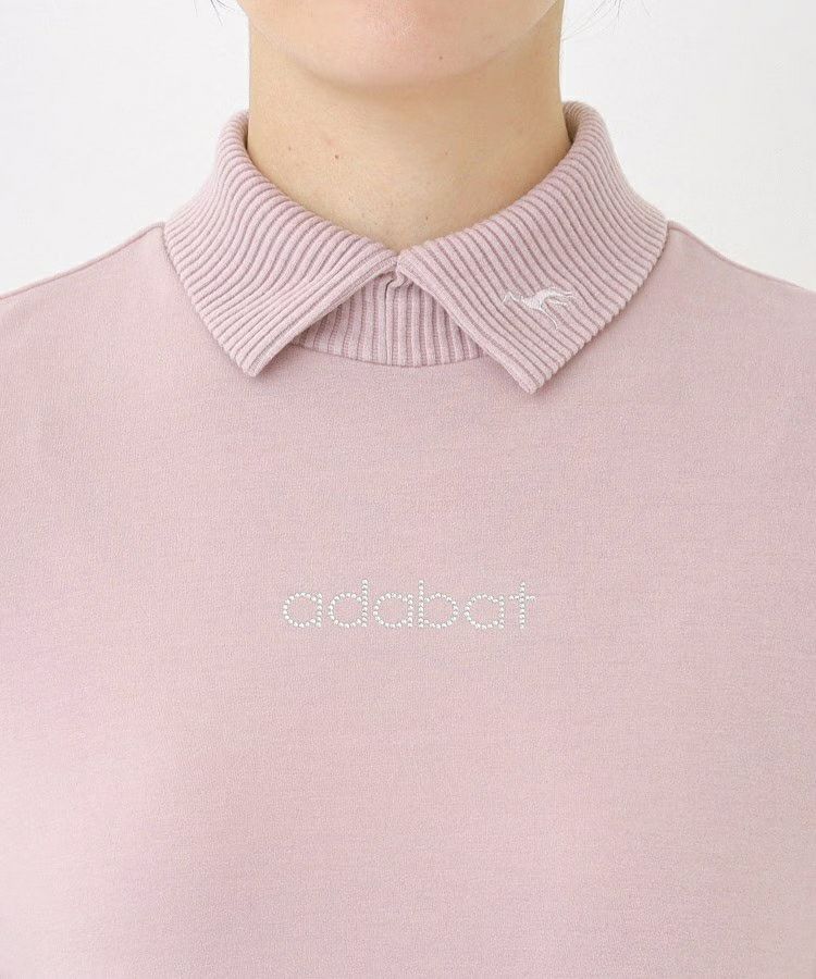 20％OFFセール】ハイネックシャツ レディース アダバット adabat 2025