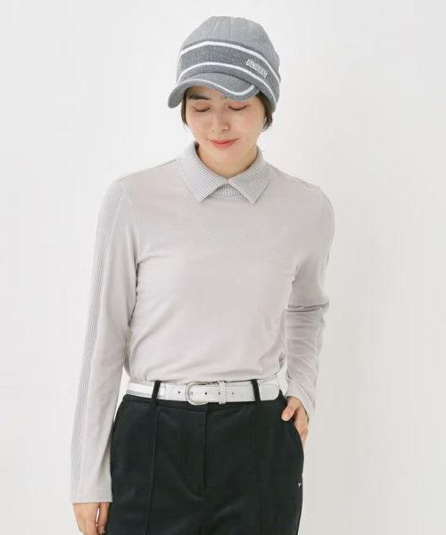 タイムセール 1/6 13:00迄 5％OFF】ハイネックシャツ レディース