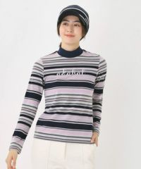 タイムセール 1/13 13:00迄】ハイネックシャツ レディース アダバット