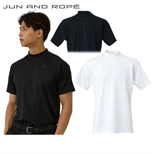ハイネックシャツ メンズ ジュンアンドロペ ノワール JUN AND ROPE