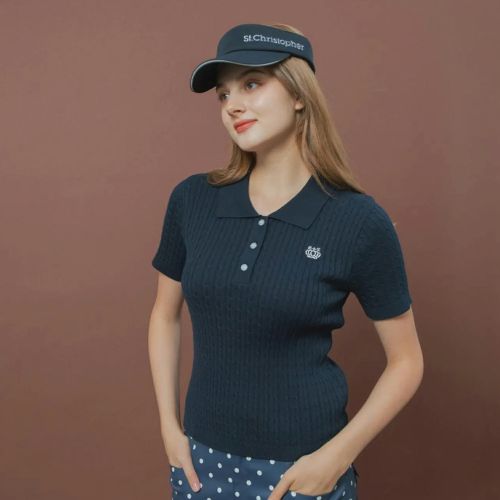【30％OFFセール】ポロシャツ レディース セントクリストファー St.Christopher  ゴルフウェア tl45200 ポロシャツ レディース セントクリストファー St.Christopher 2025