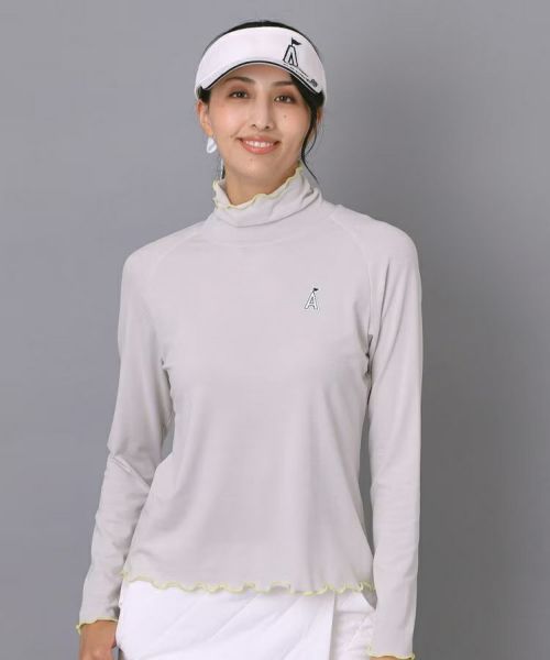 ゴルフシャツ　レディース　白　新品　Ｍサイズ　adabat ゴルフシャツ レディース 白 新品 Mサイズ adabat