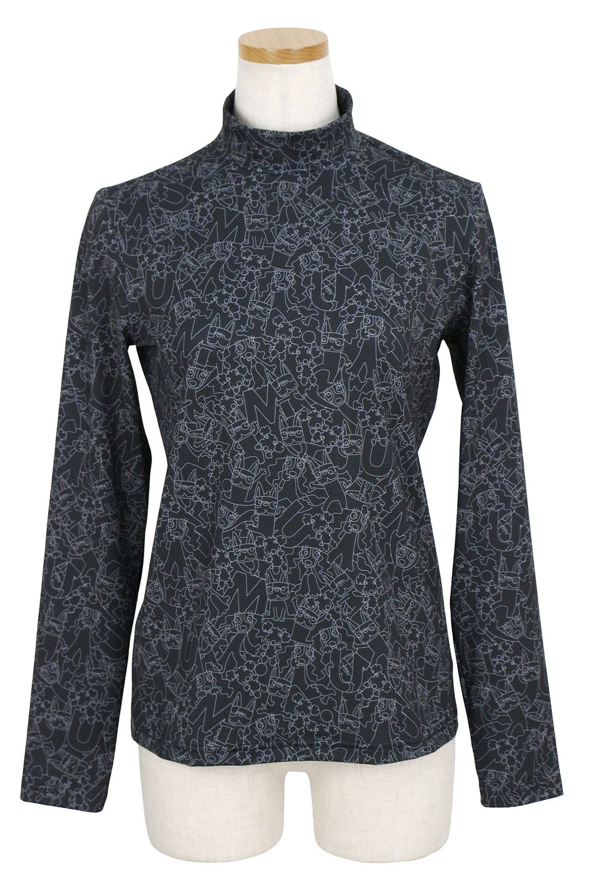 MUスポーツのハイネックシャツ