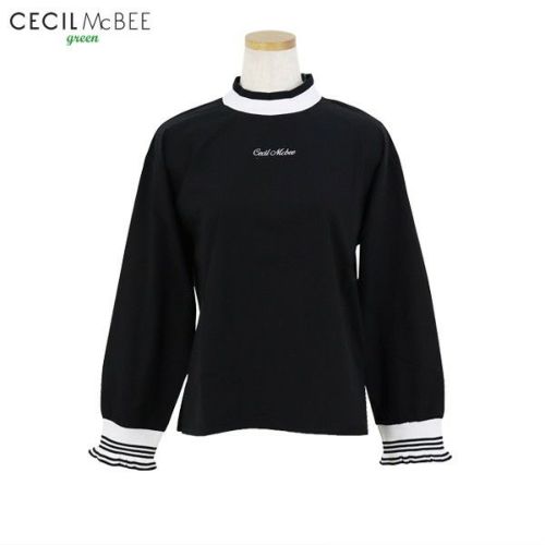 ハイネックシャツ レディース CECIL McBEE green セシルマクビー