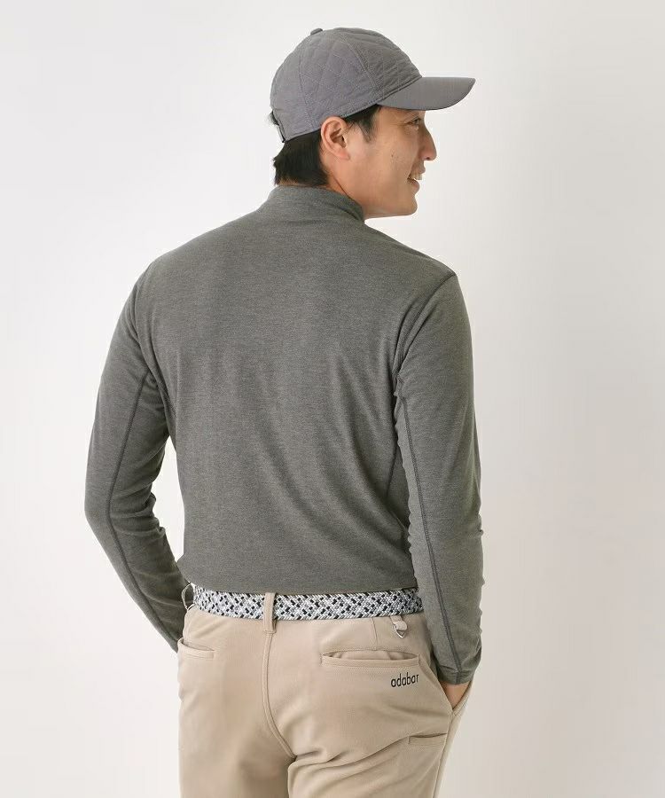 20％OFFセール】ハイネックシャツ メンズ アダバット adabat 2025 秋冬