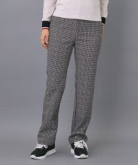 ★アダバットゴルフ　レディースグレンチェックパンツ新品★ 会員限定20％OFFセール】パンツ レディース アダバット adabat 2025