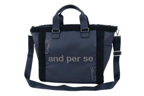 and per se ネイビー ボストンバッグ ボストンバッグ メンズ レディース アンパスィ and per se 2025