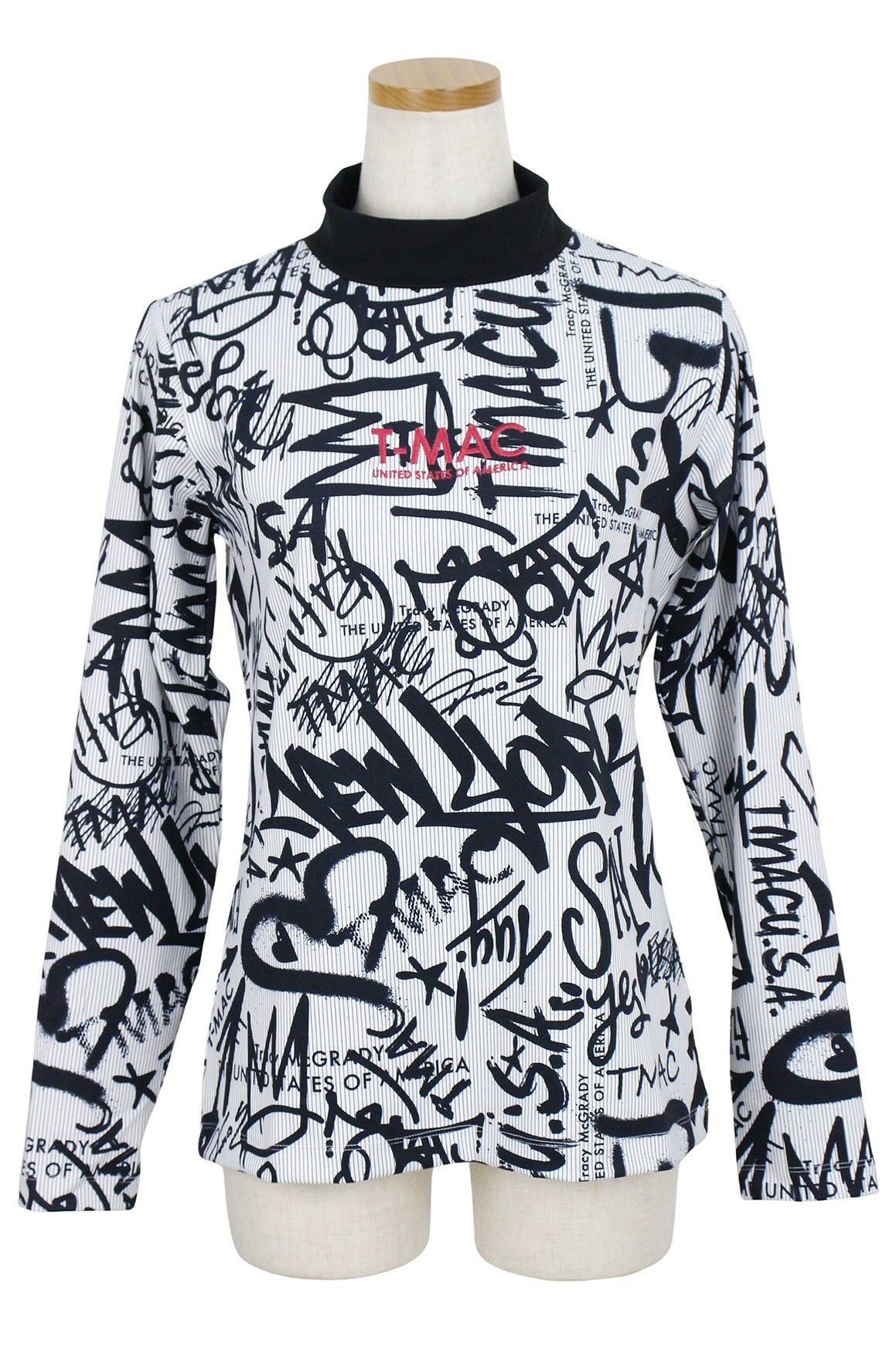 ティーマックのハイネックシャツ