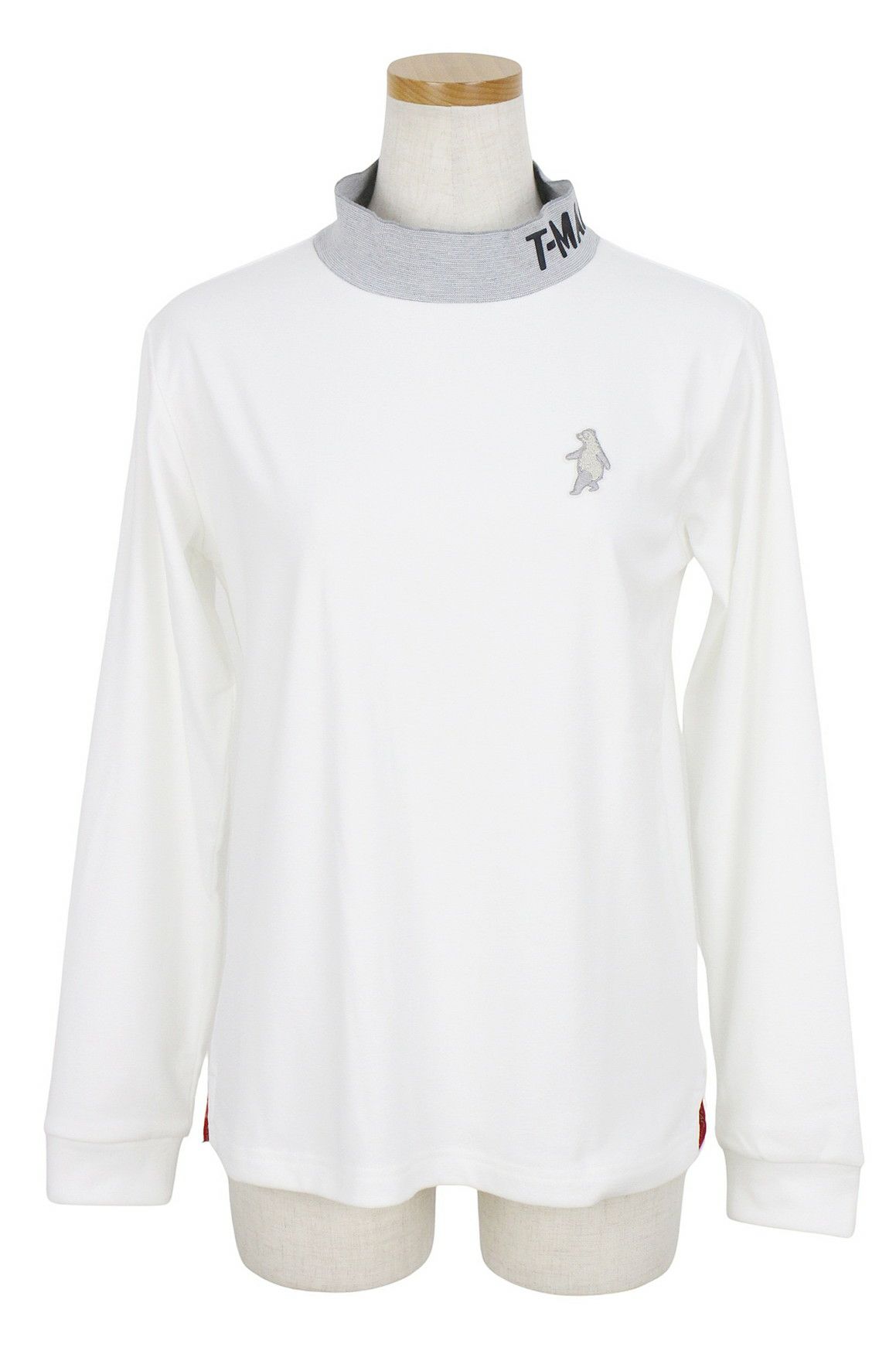 ティーマックのハイネックシャツ