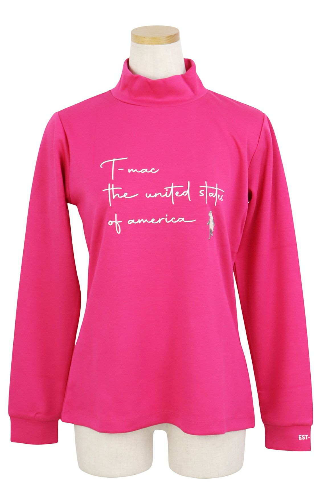 ティーマックのハイネックシャツ