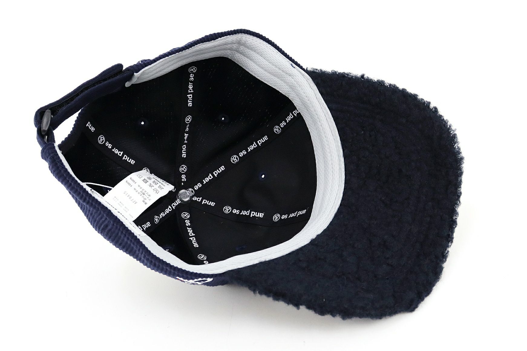 アンパスィのキャップ