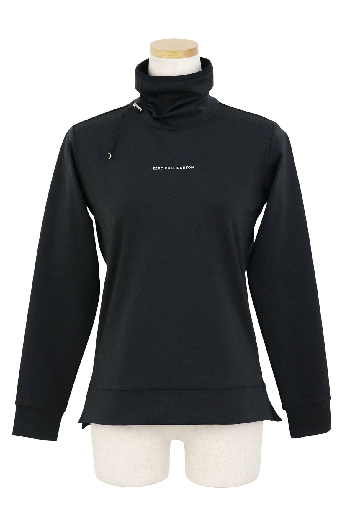 ゼロハリバートンゴルフのハイネックシャツ