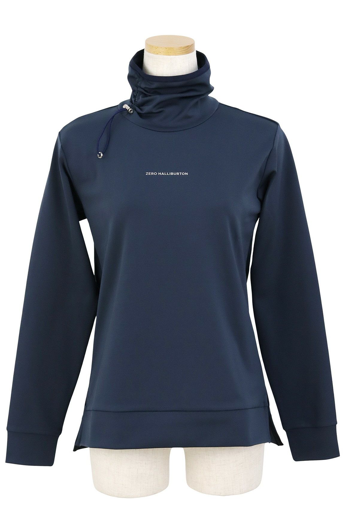 ゼロハリバートンゴルフのハイネックシャツ