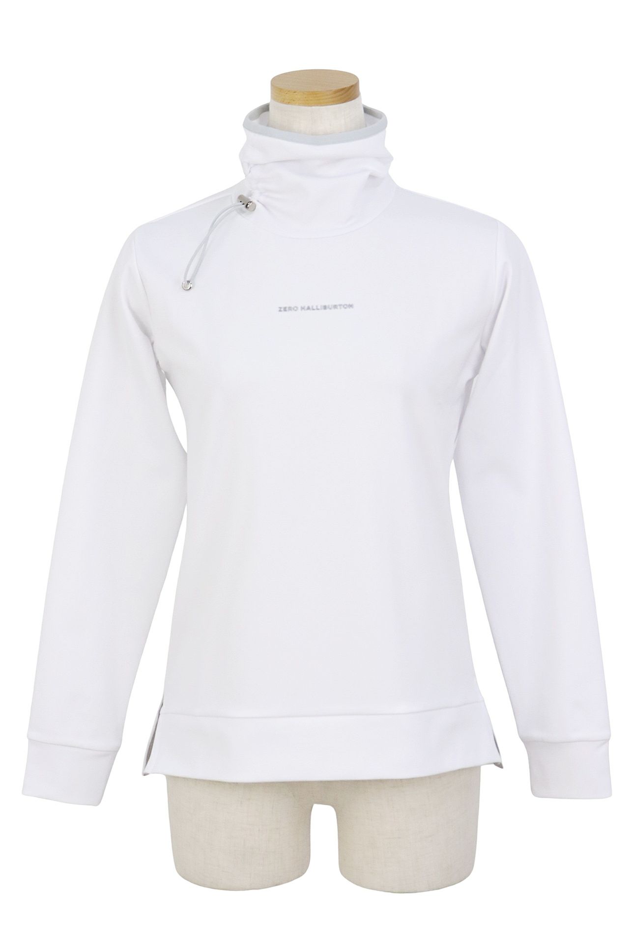 ゼロハリバートンゴルフのハイネックシャツ