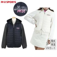 30％OFFセール】中綿ブルゾン レディース MUスポーツ MUSPORTS 2025