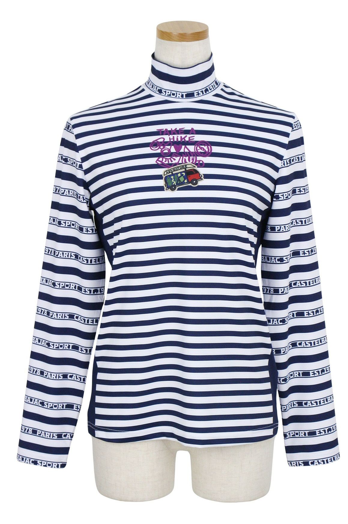 カステルバジャックスポーツのハイネックシャツ