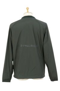 ゴルフ用白黒パディングジャケット SHI-JYOMAN ゴルフ 「GOLF」ゴルフウェア スーパーストレッチジップ