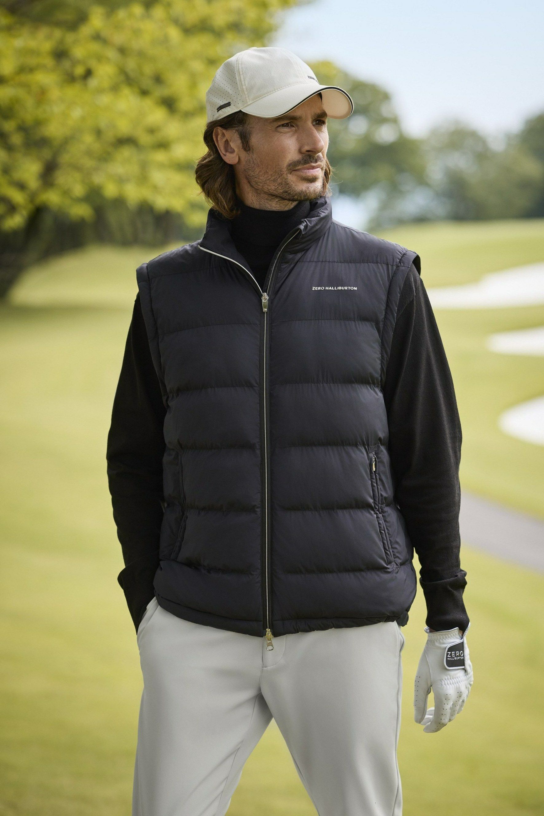 ゼロハリバートンゴルフのブルゾン