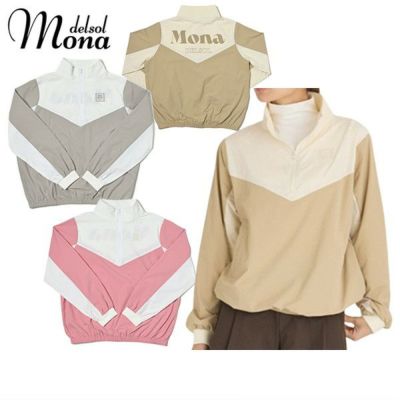 【タイムセール 2/1 13:00迄10％OFF】ブルゾン レディース モナ デルソル MONA DELSOL 2025 秋冬 新作 ゴルフウェア m0066 タイムセール 2/1 13:00迄10％OFF】ブルゾン レディース モナ デルソル