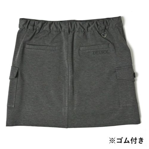 スカート 3Lサイズ レディース デルソルゴルフ DELSOL GOLF 2025 秋冬