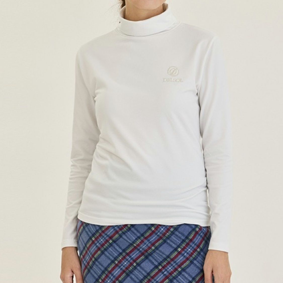 デルソルゴルフのハイネックシャツ