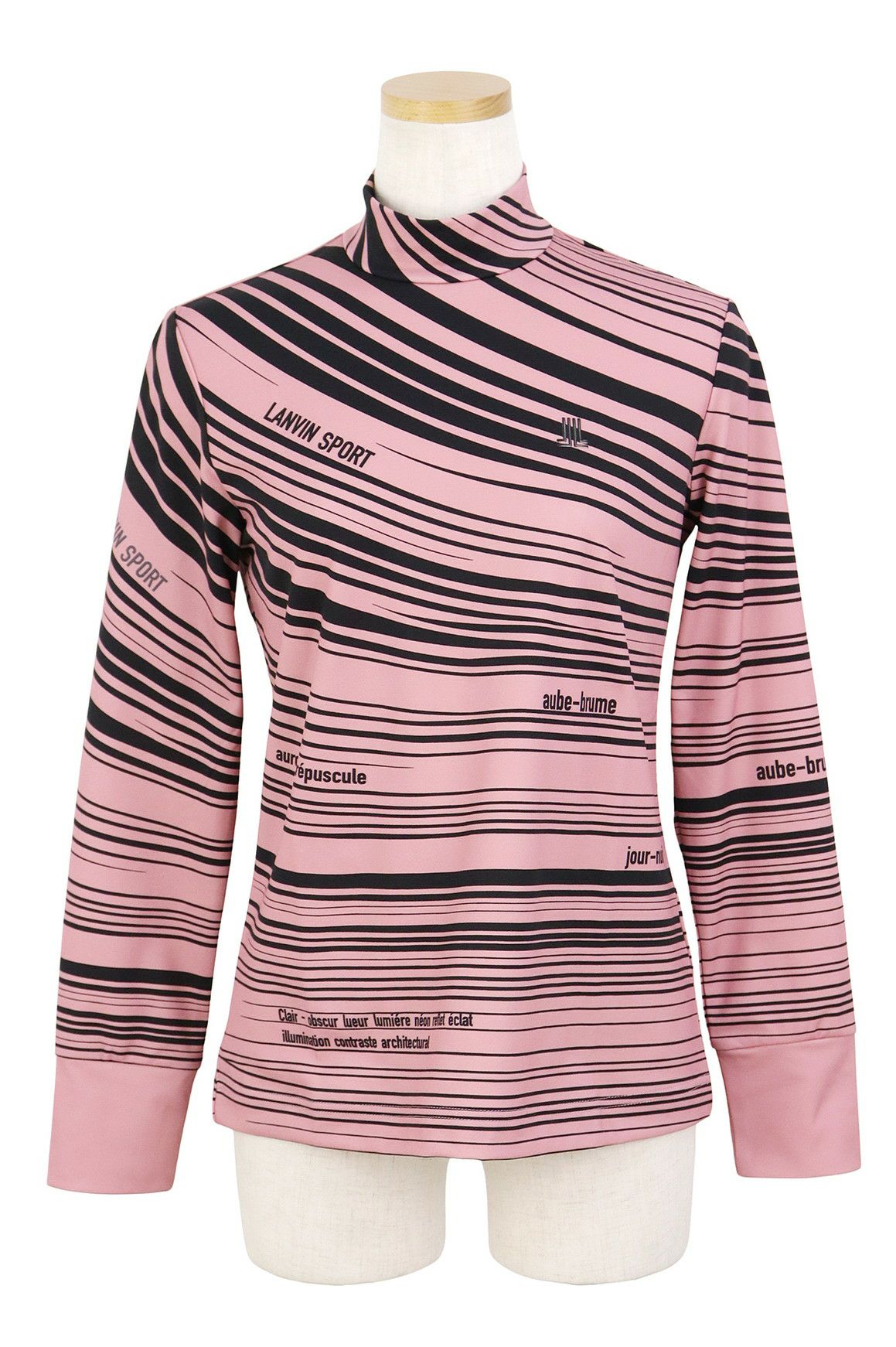 ランバンスポールのハイネックシャツ