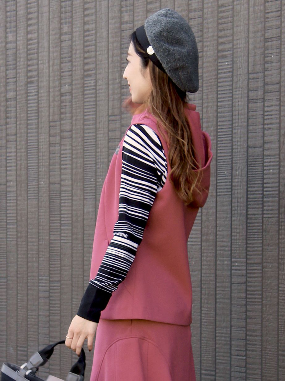 ランバンスポールのハイネックシャツ