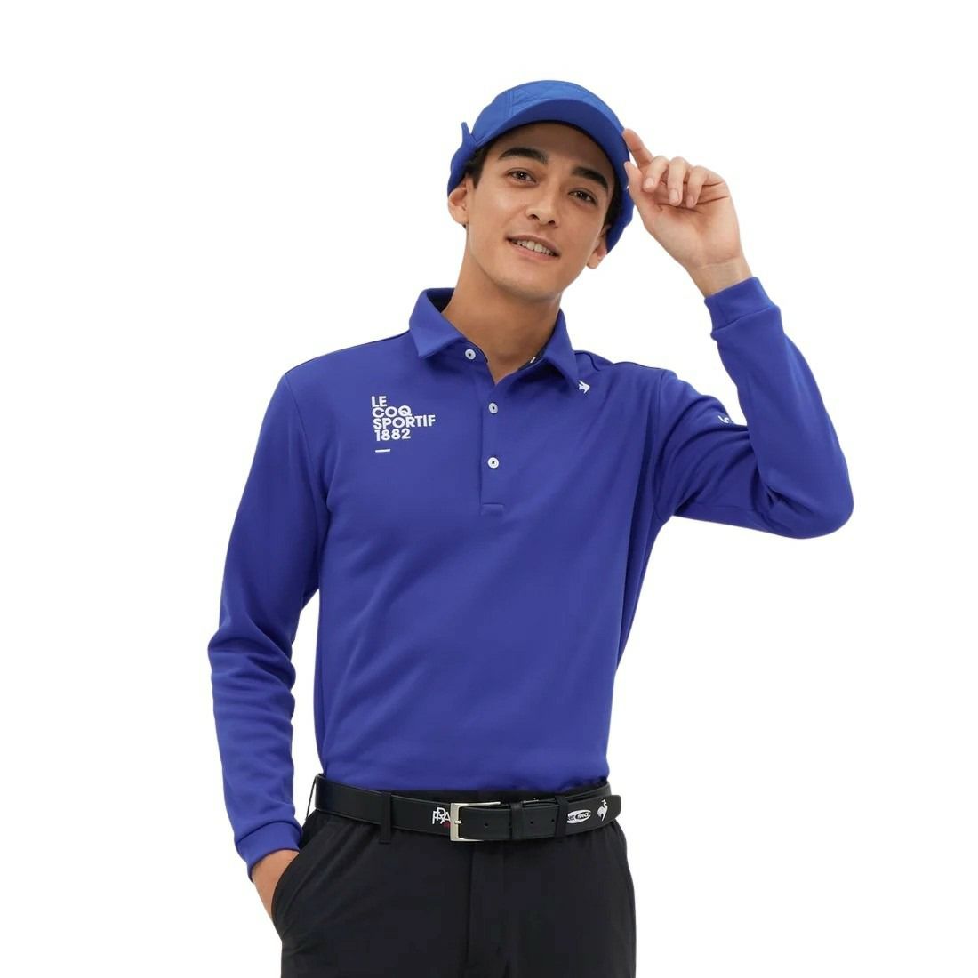 ルコックスポルティフゴルフのポロシャツ