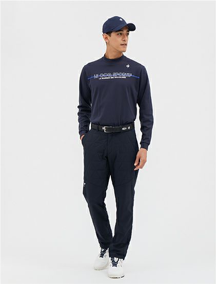 ルコックスポルティフゴルフのハイネックシャツ