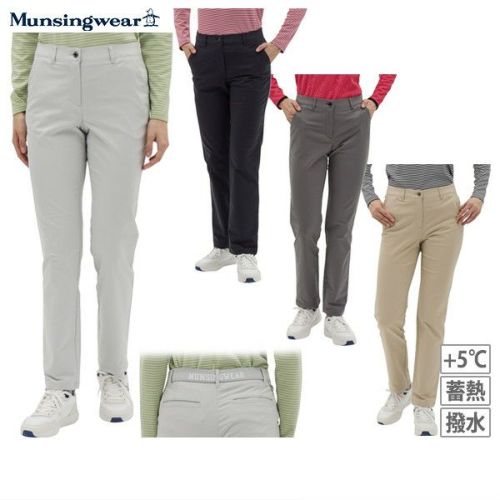 大感謝祭P10倍】パンツ レディース マンシングウェア Munsingwear 2025