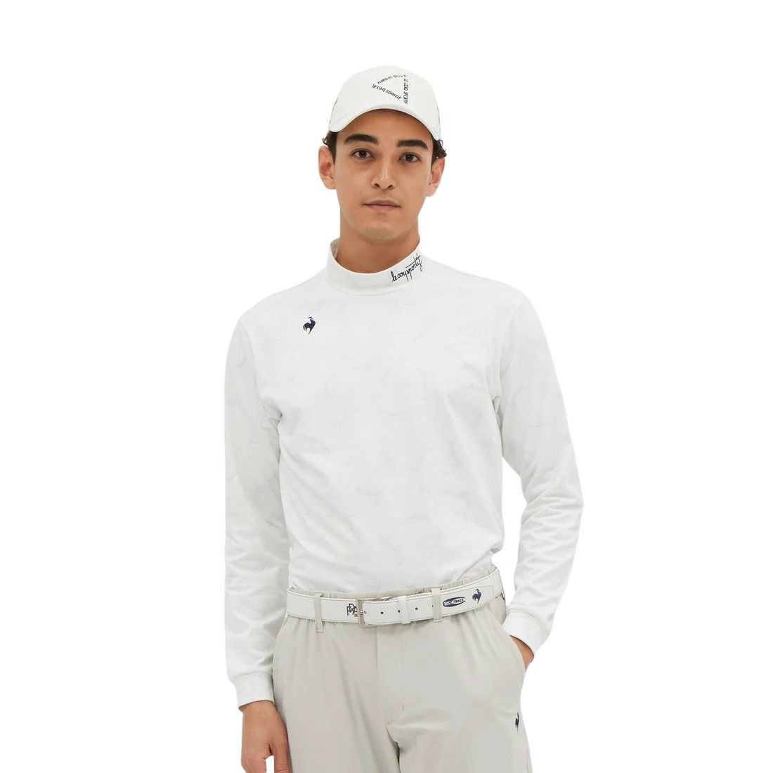 ルコックスポルティフゴルフのハイネックシャツ