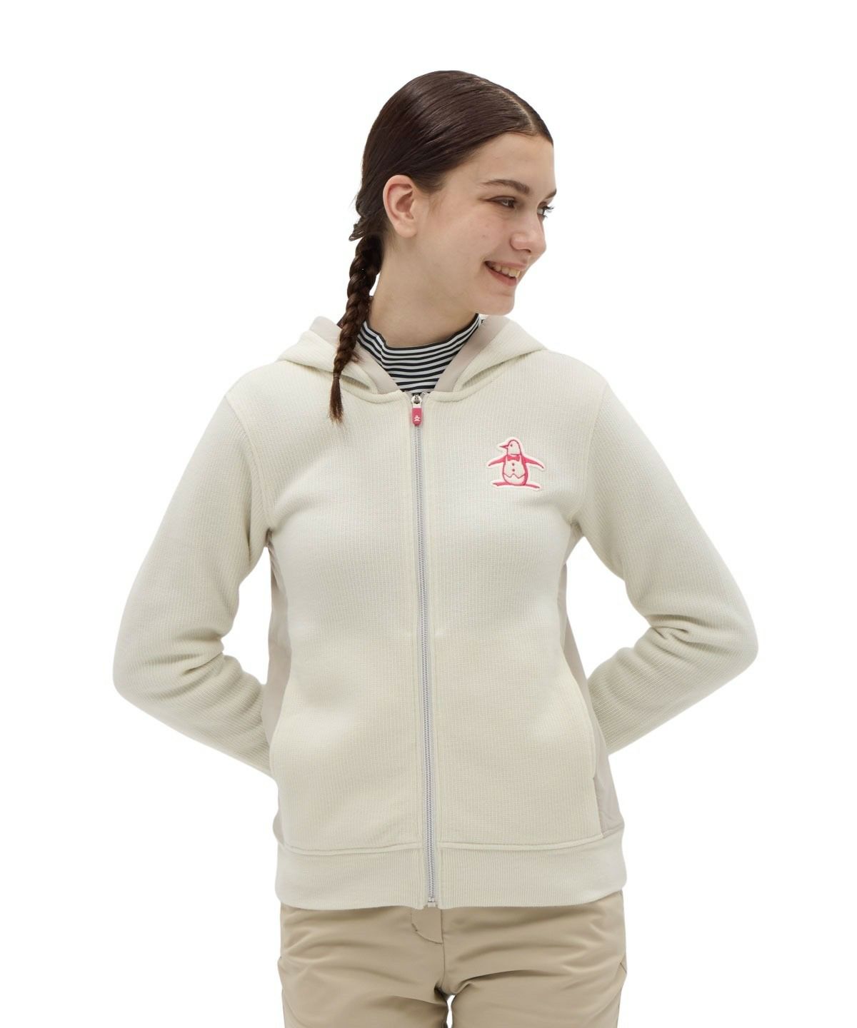 マンシングウェアのパーカー ブルゾン