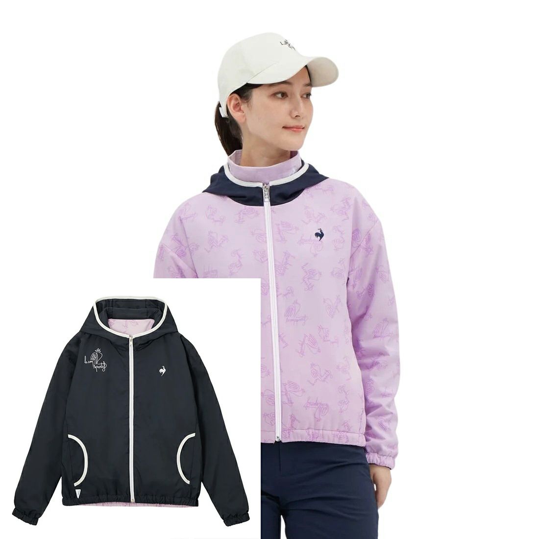 ルコックスポルティフゴルフのブルゾン